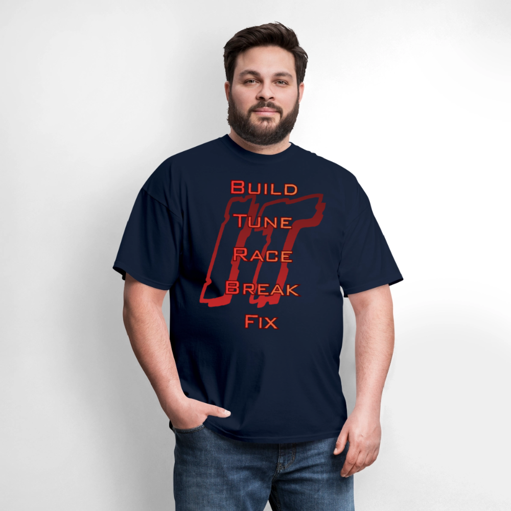 Repeat T Shirt - navy
