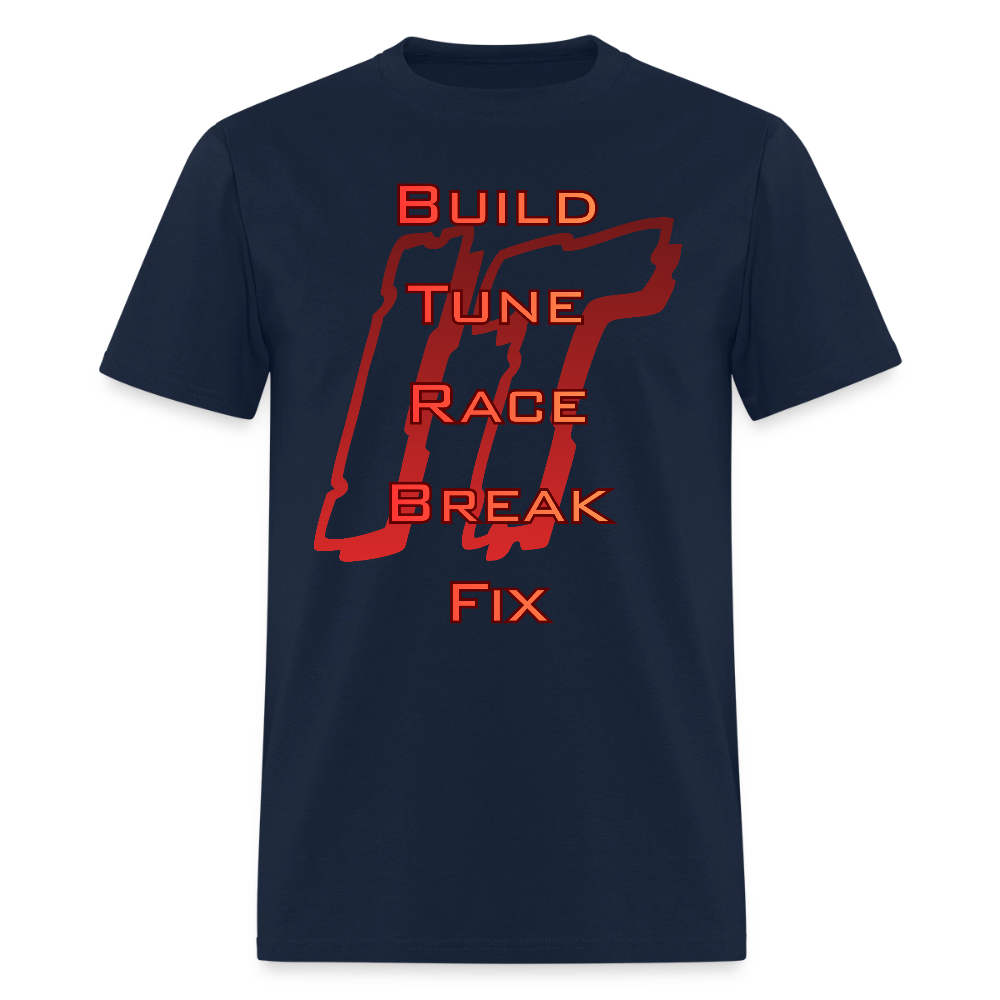 Repeat T Shirt - navy