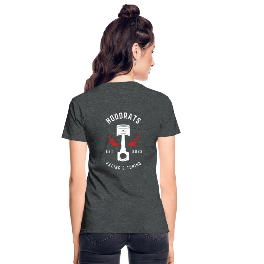 Ladies Repeat T-Shirt - deep heather