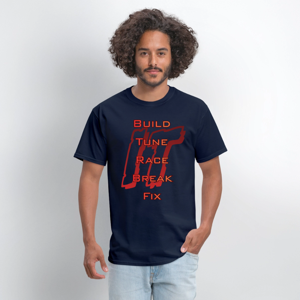 Repeat T Shirt - navy