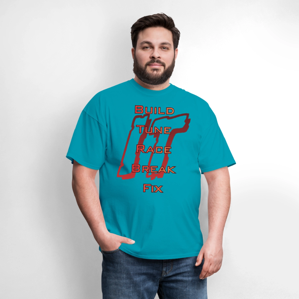 Repeat T Shirt - turquoise