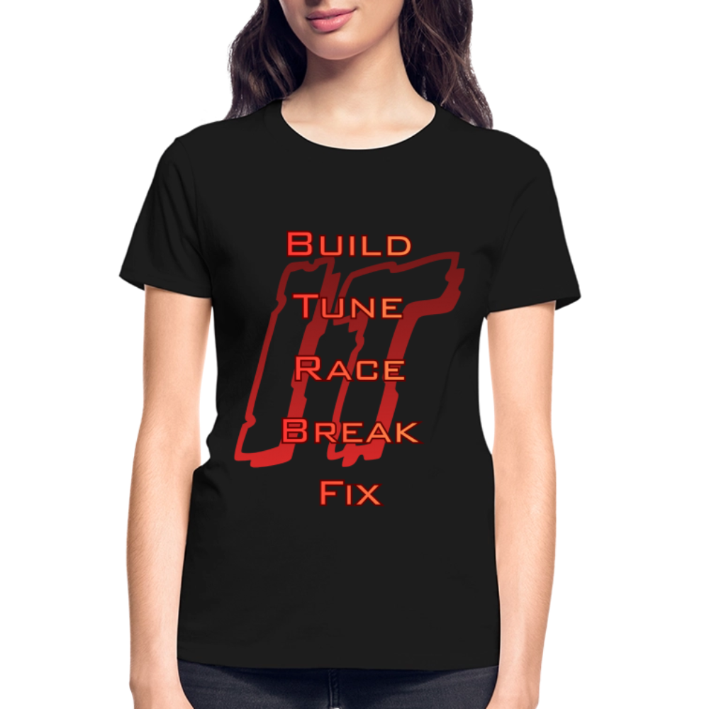 Ladies Repeat T-Shirt - black