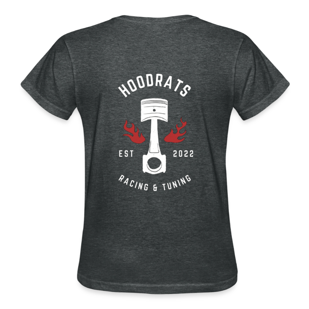 Ladies Repeat T-Shirt - deep heather