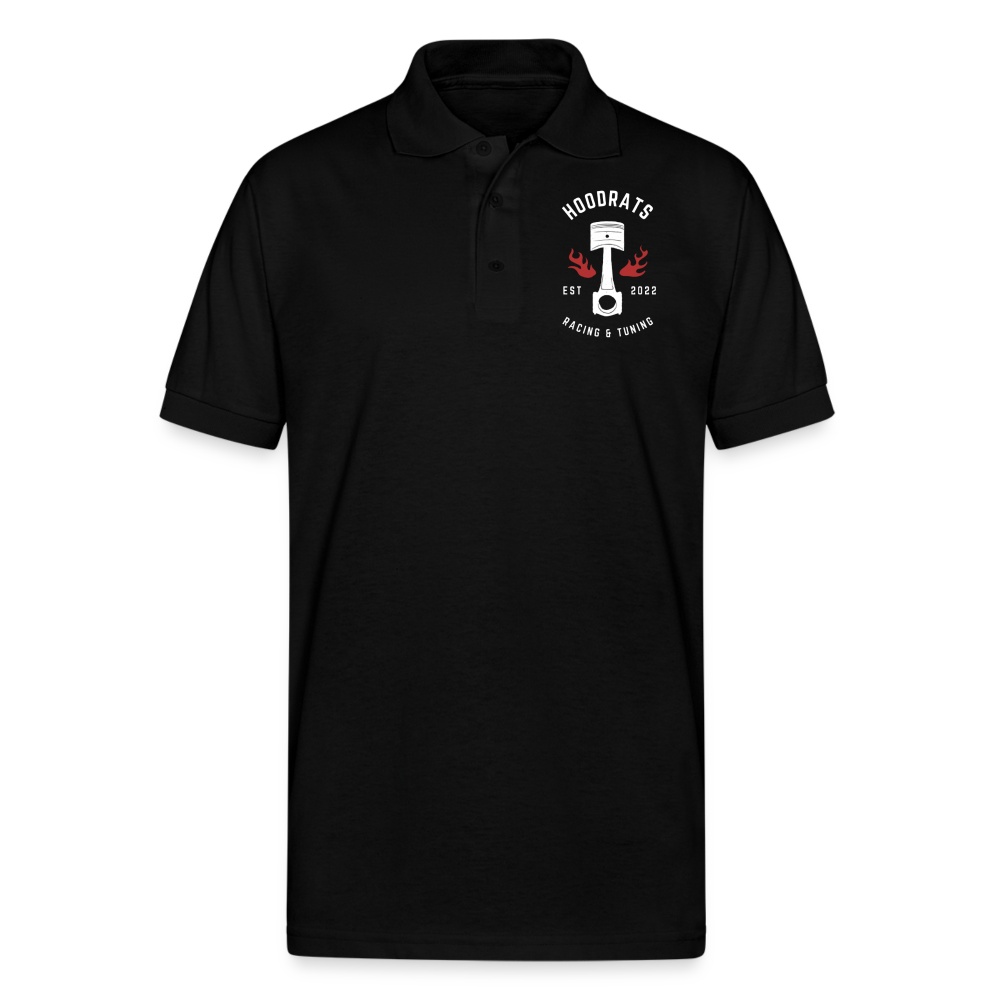 Classic Logo Jersey Polo - black