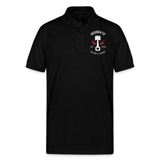 Classic Logo Jersey Polo - black