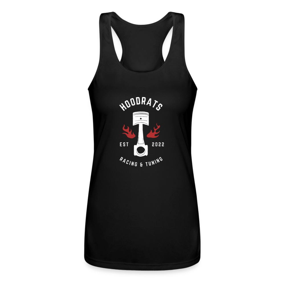 Classic Logo Racerback Tank Top - black