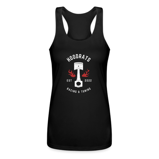 Classic Logo Racerback Tank Top - black