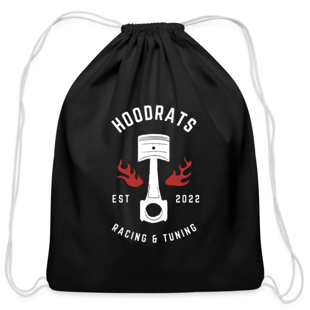 Classic Logo Drawstring Bag - black