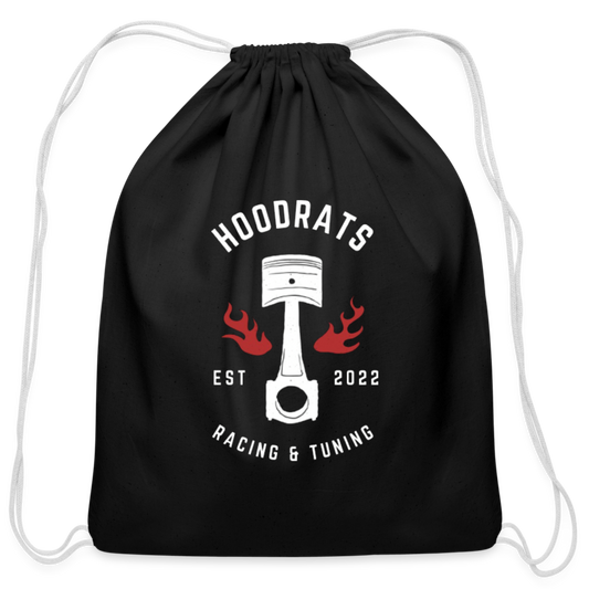 Classic Logo Drawstring Bag - black