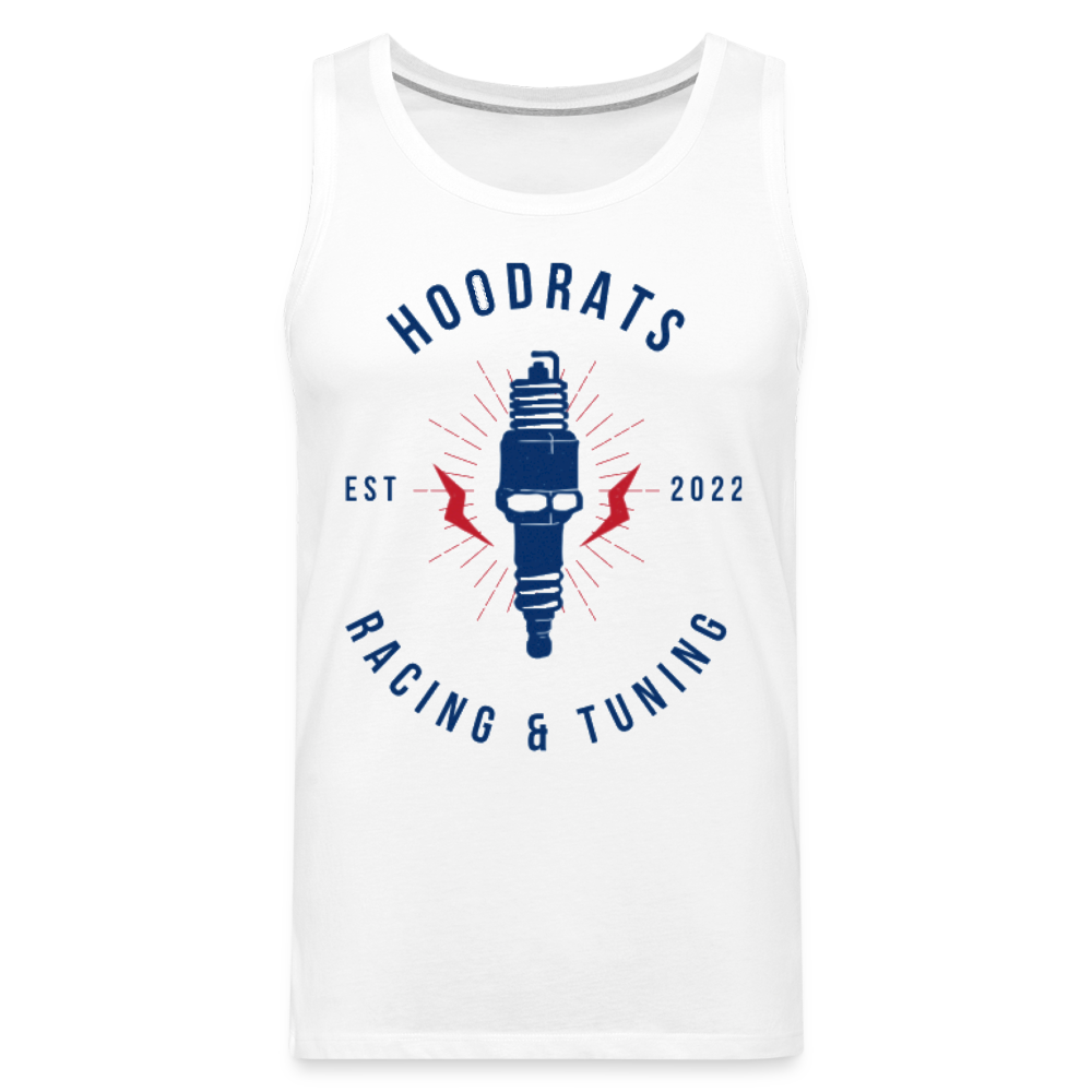 Spark Logo Tank - white
