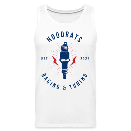 Spark Logo Tank - white