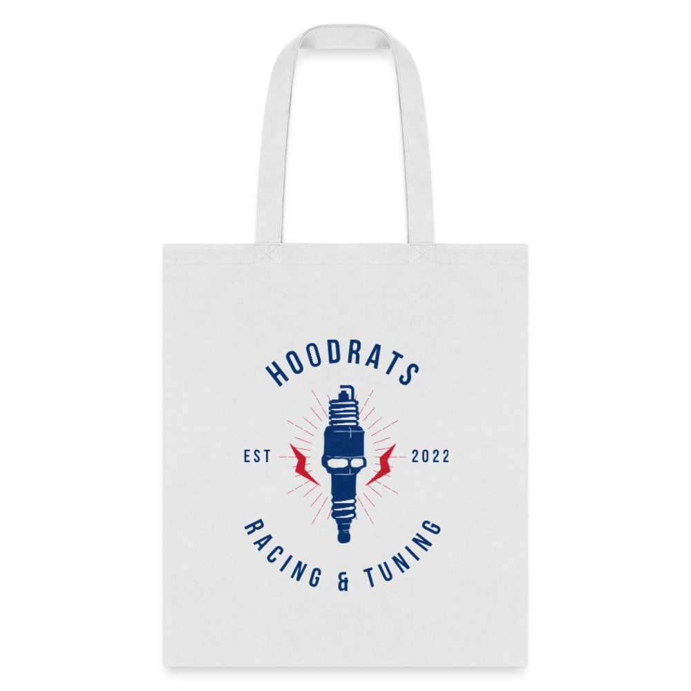 Spark Logo Tote Bag - white