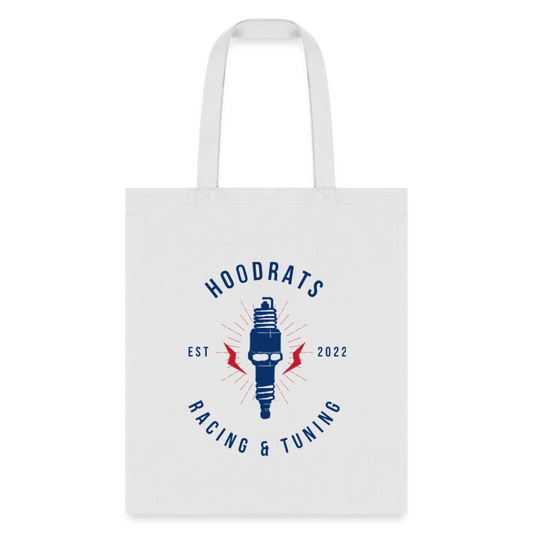 Spark Logo Tote Bag - white