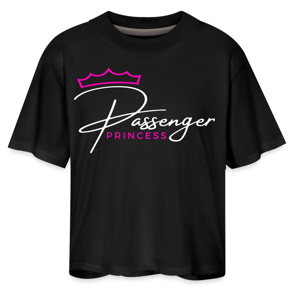 Passenger Princess Boxy Tee - black