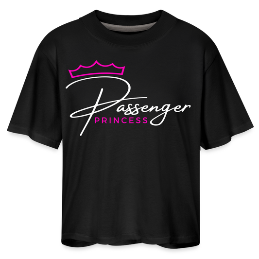 Passenger Princess Boxy Tee - black