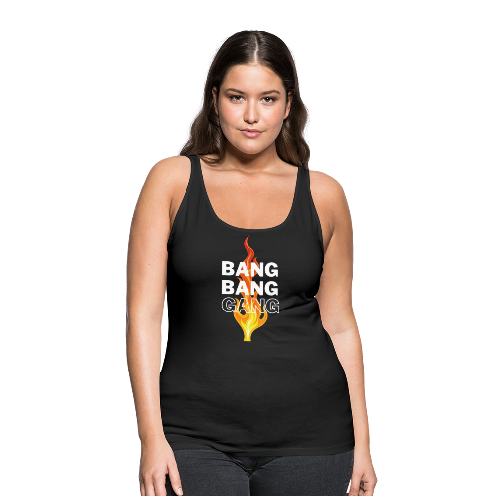 BBG Feminine Tank Top - black