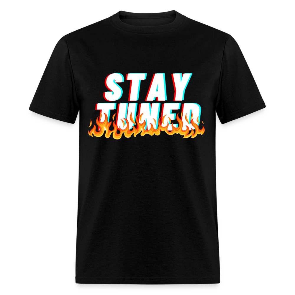 Stay Tuned T-Shirt - black