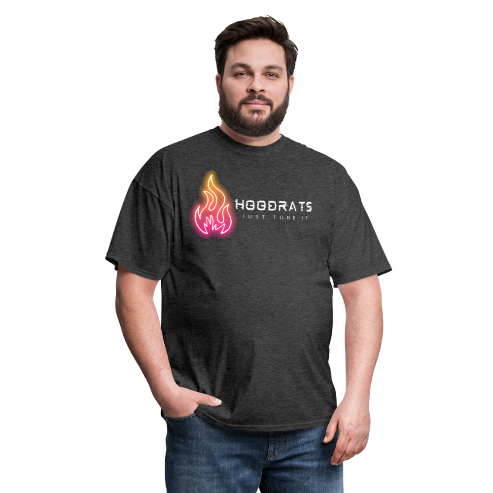 Just Tune It T-Shirt - heather black