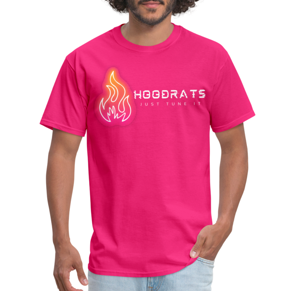 Just Tune It T-Shirt - fuchsia
