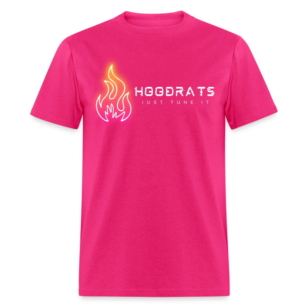 Just Tune It T-Shirt - fuchsia