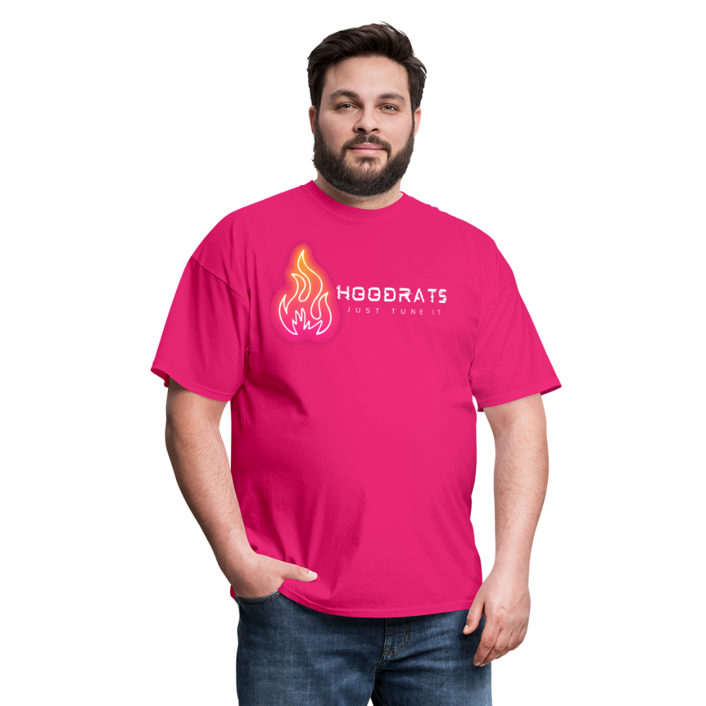 Just Tune It T-Shirt - fuchsia