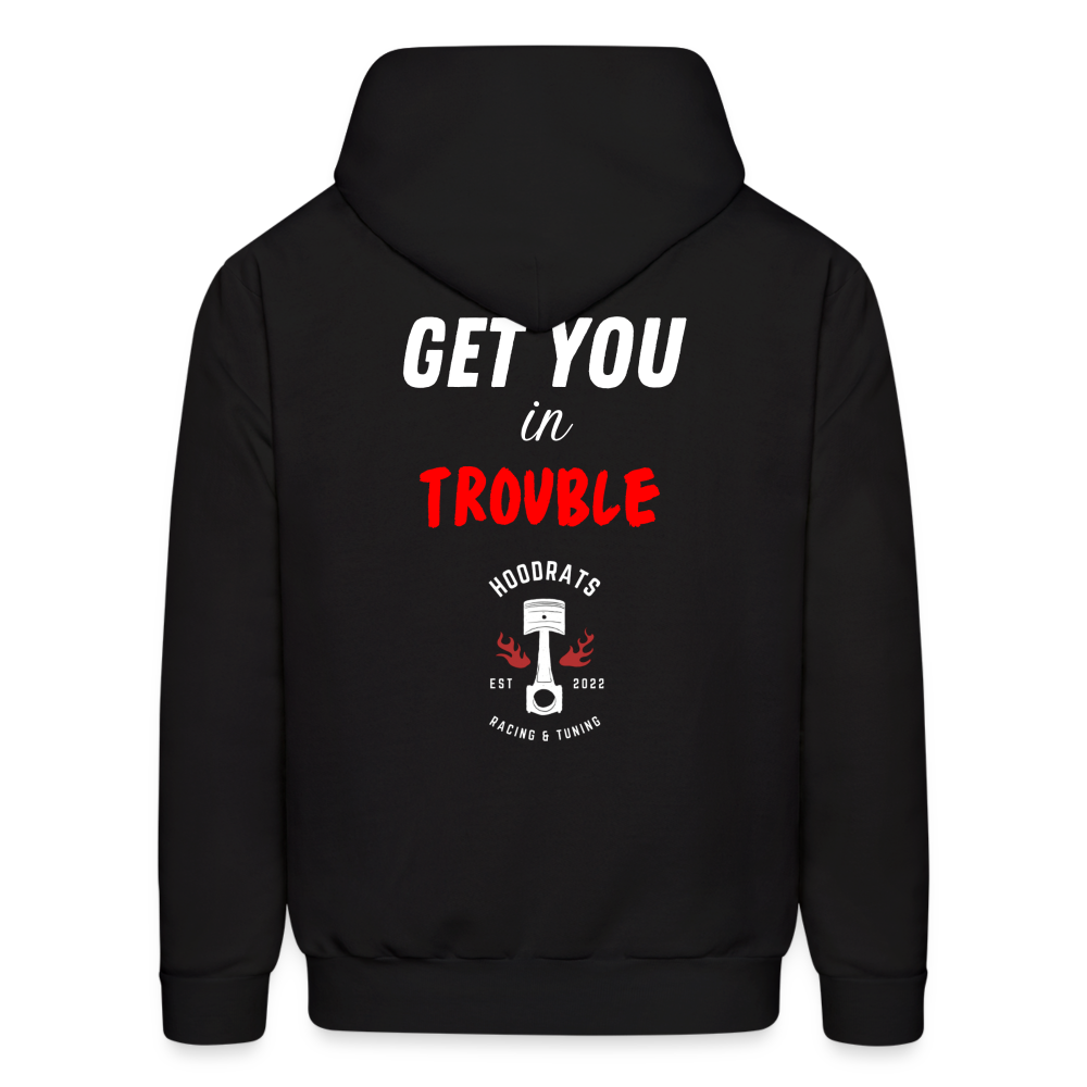 Trouble Hoodie - black