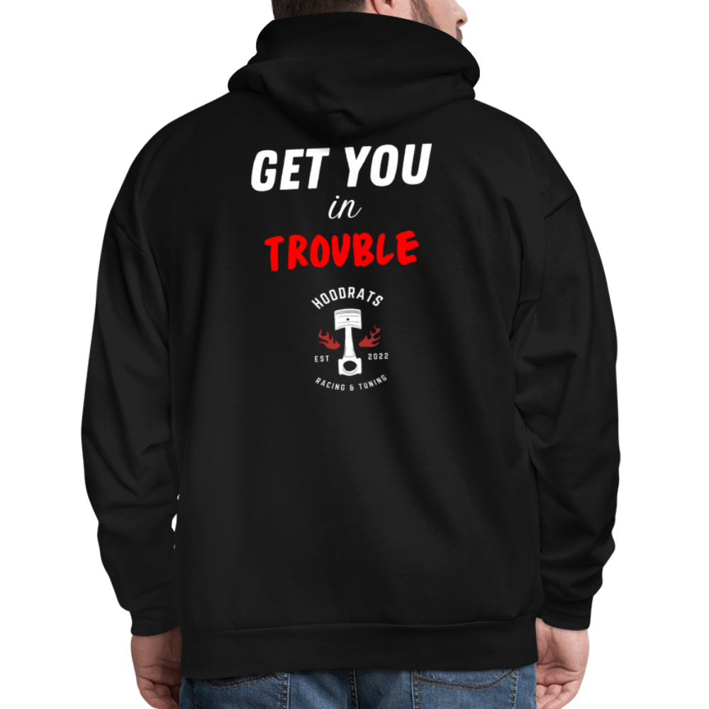 Trouble Hoodie - black