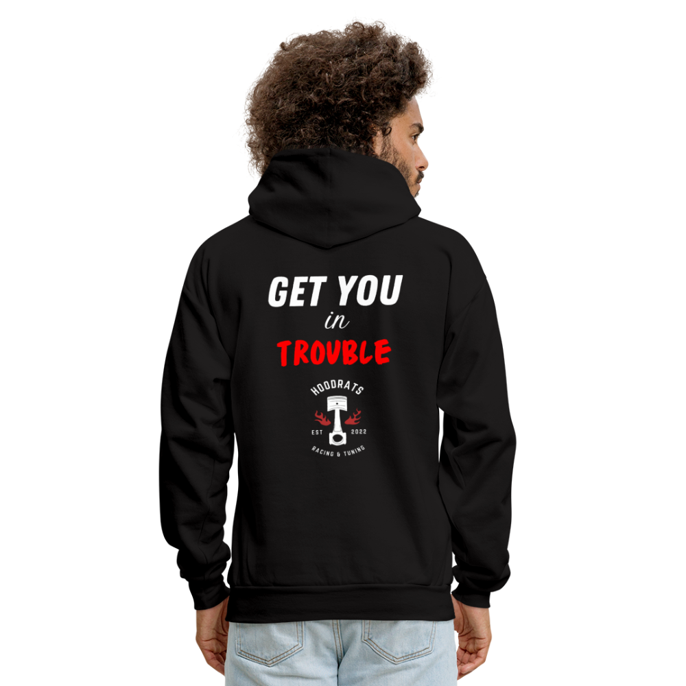 Trouble Hoodie - black