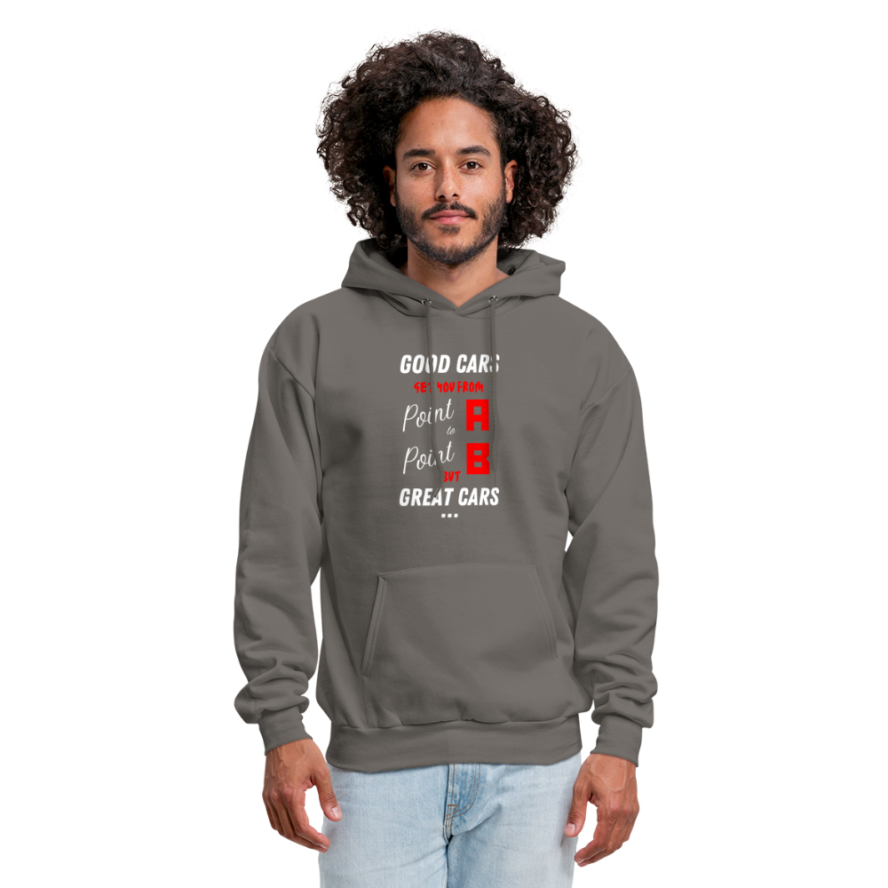 Trouble Hoodie - asphalt gray