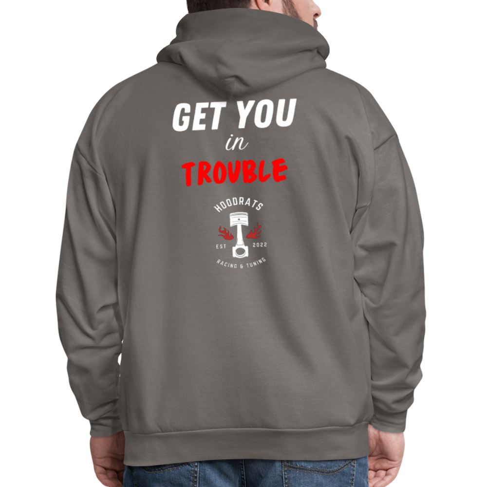 Trouble Hoodie - asphalt gray