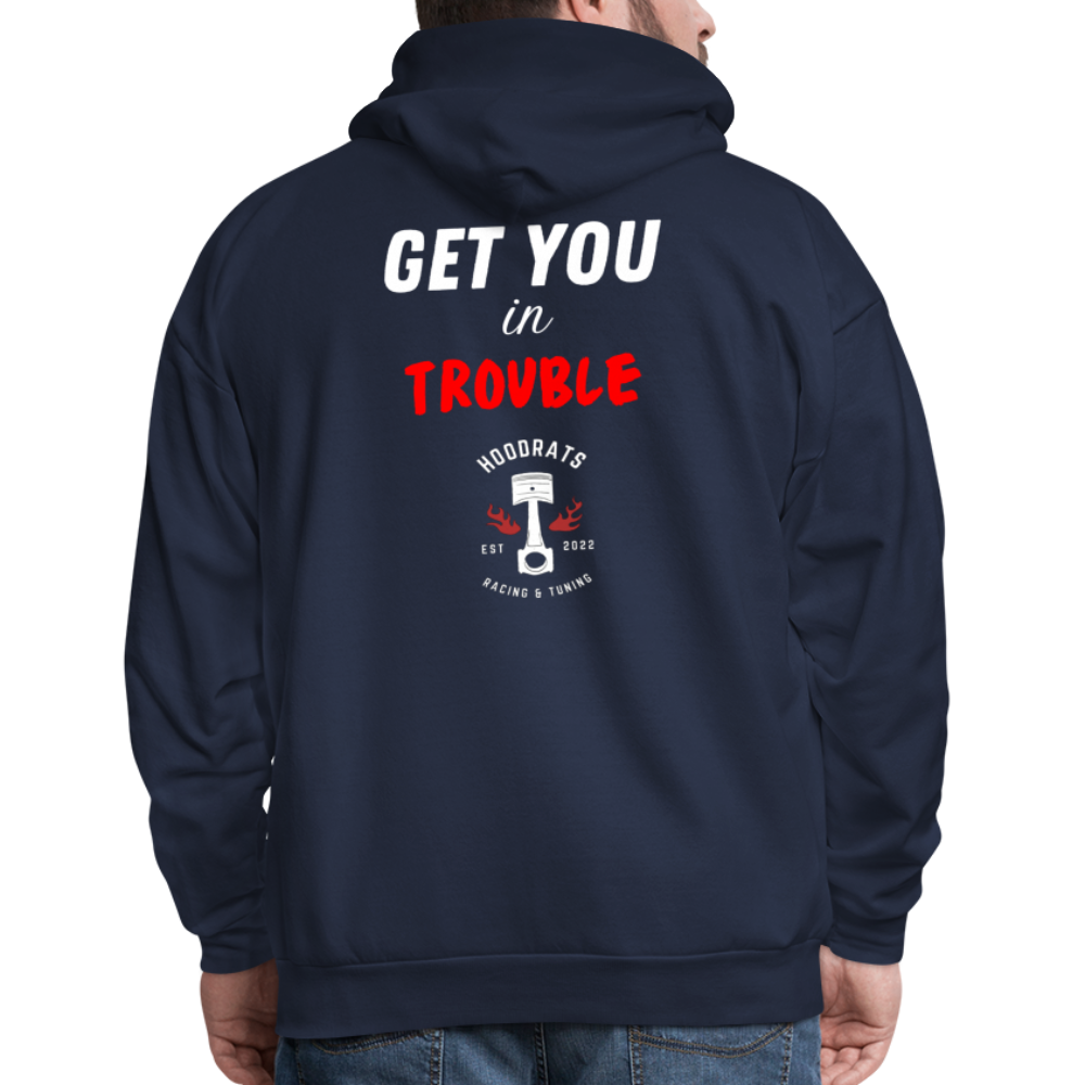Trouble Hoodie - navy