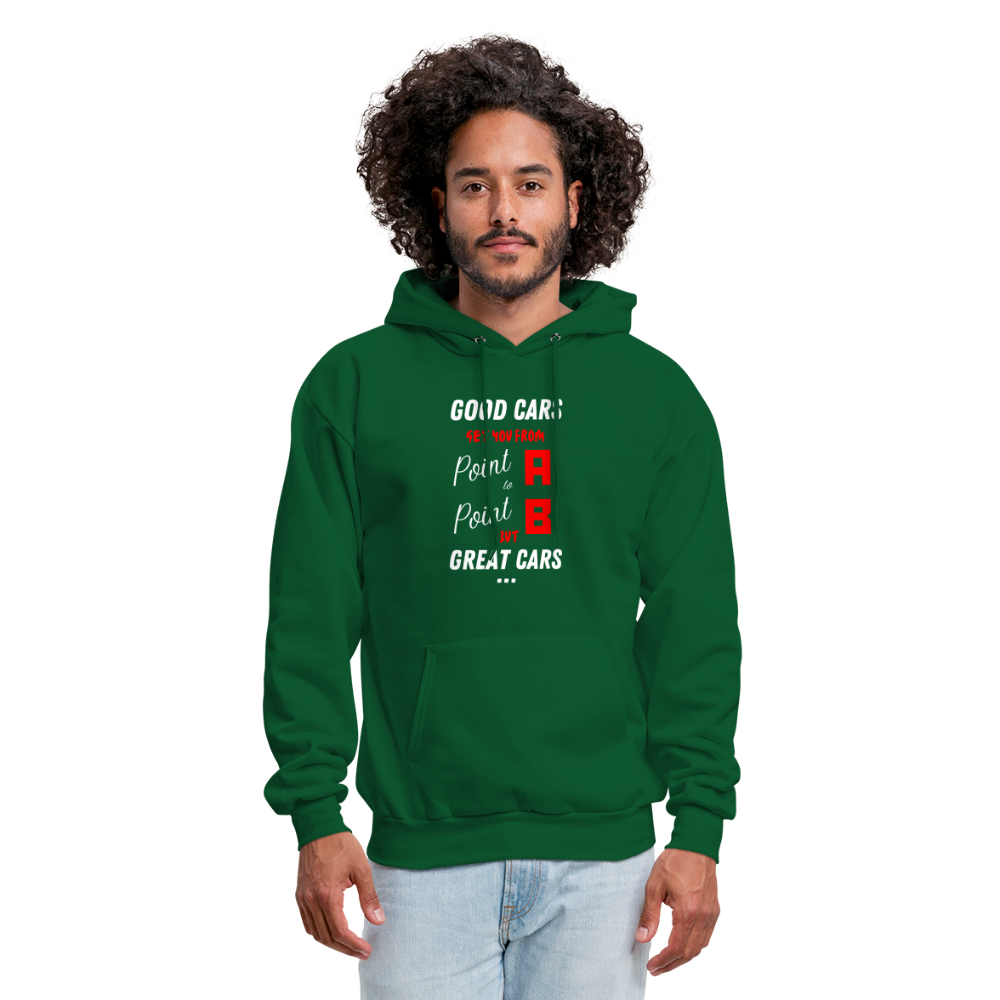 Trouble Hoodie - forest green