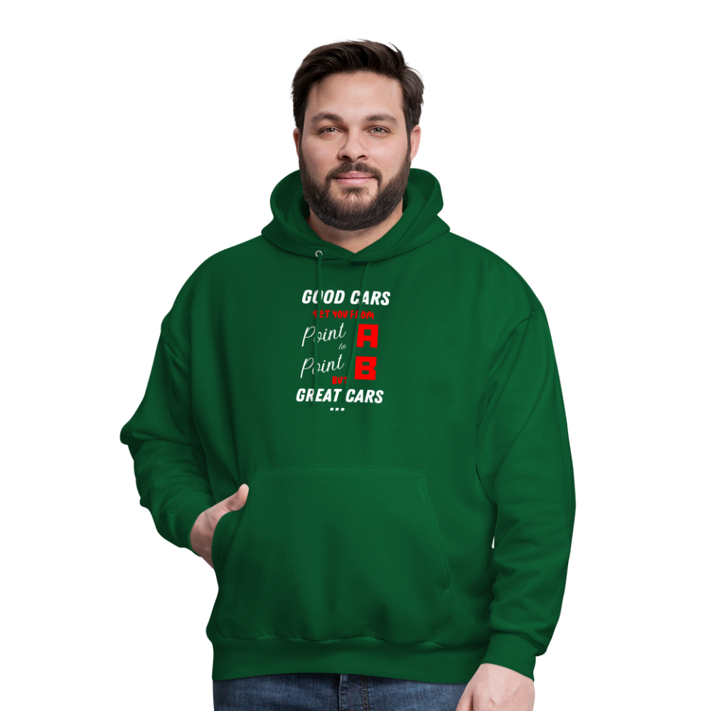 Trouble Hoodie - forest green