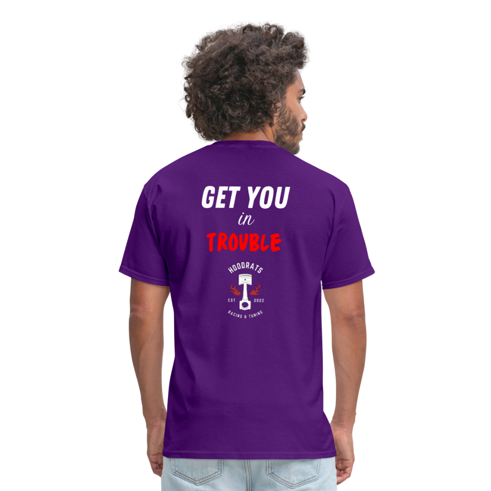 Trouble T-Shirt - purple