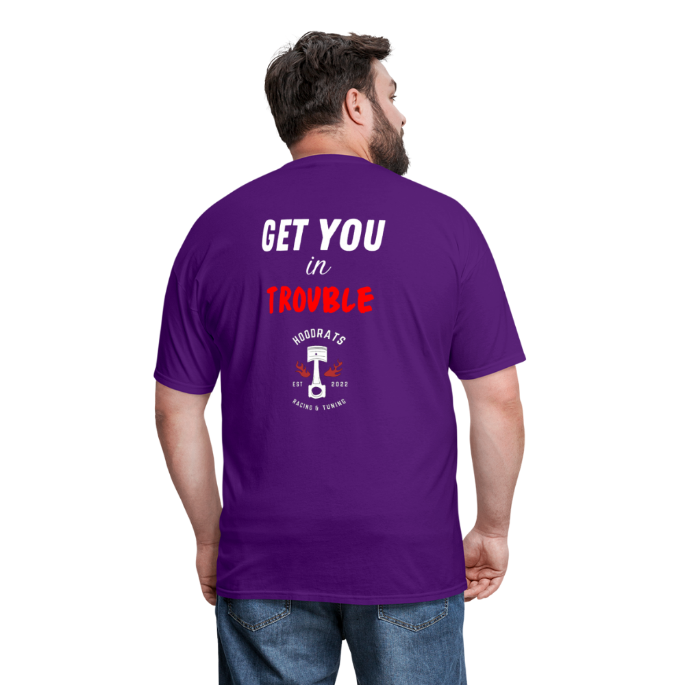 Trouble T-Shirt - purple