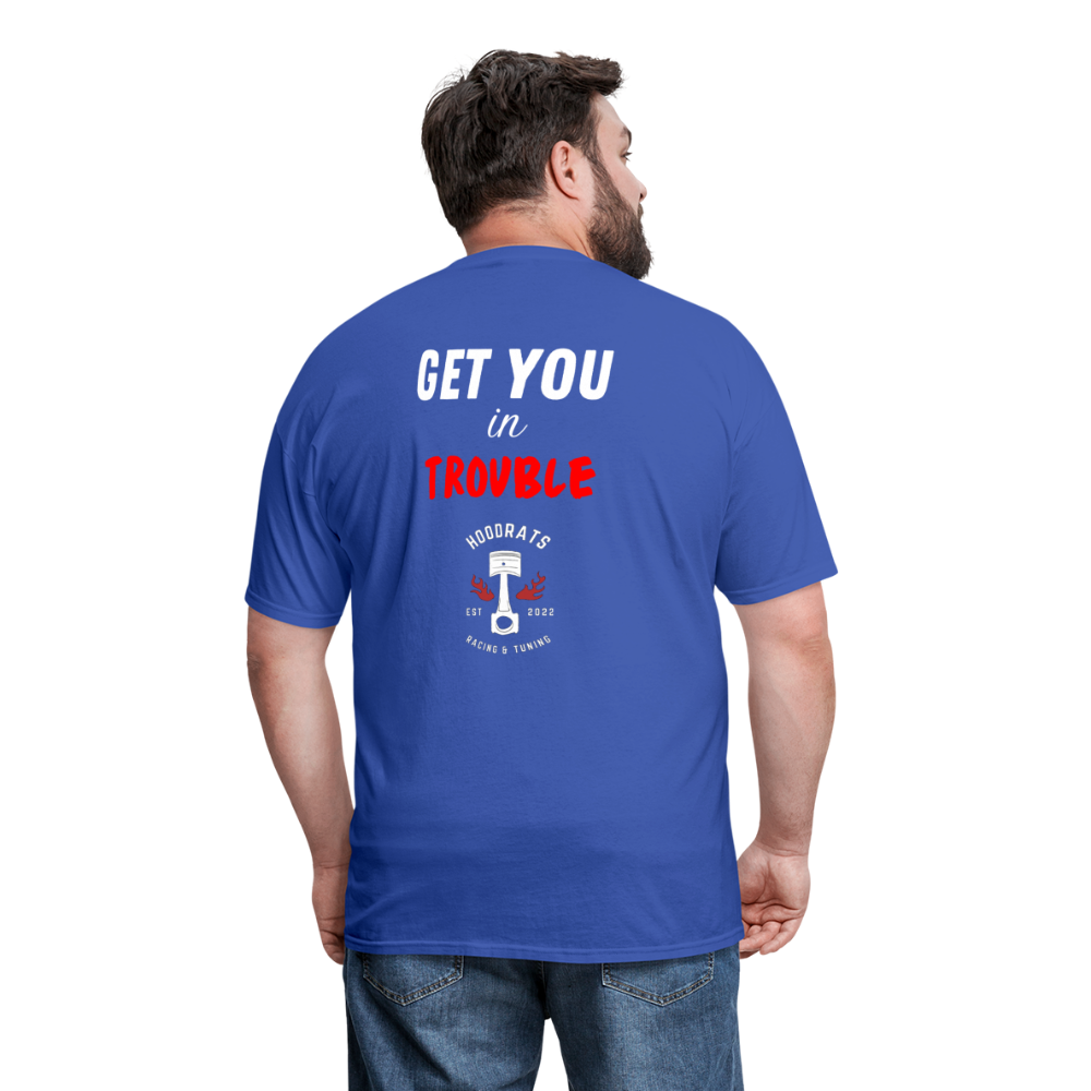 Trouble T-Shirt - royal blue