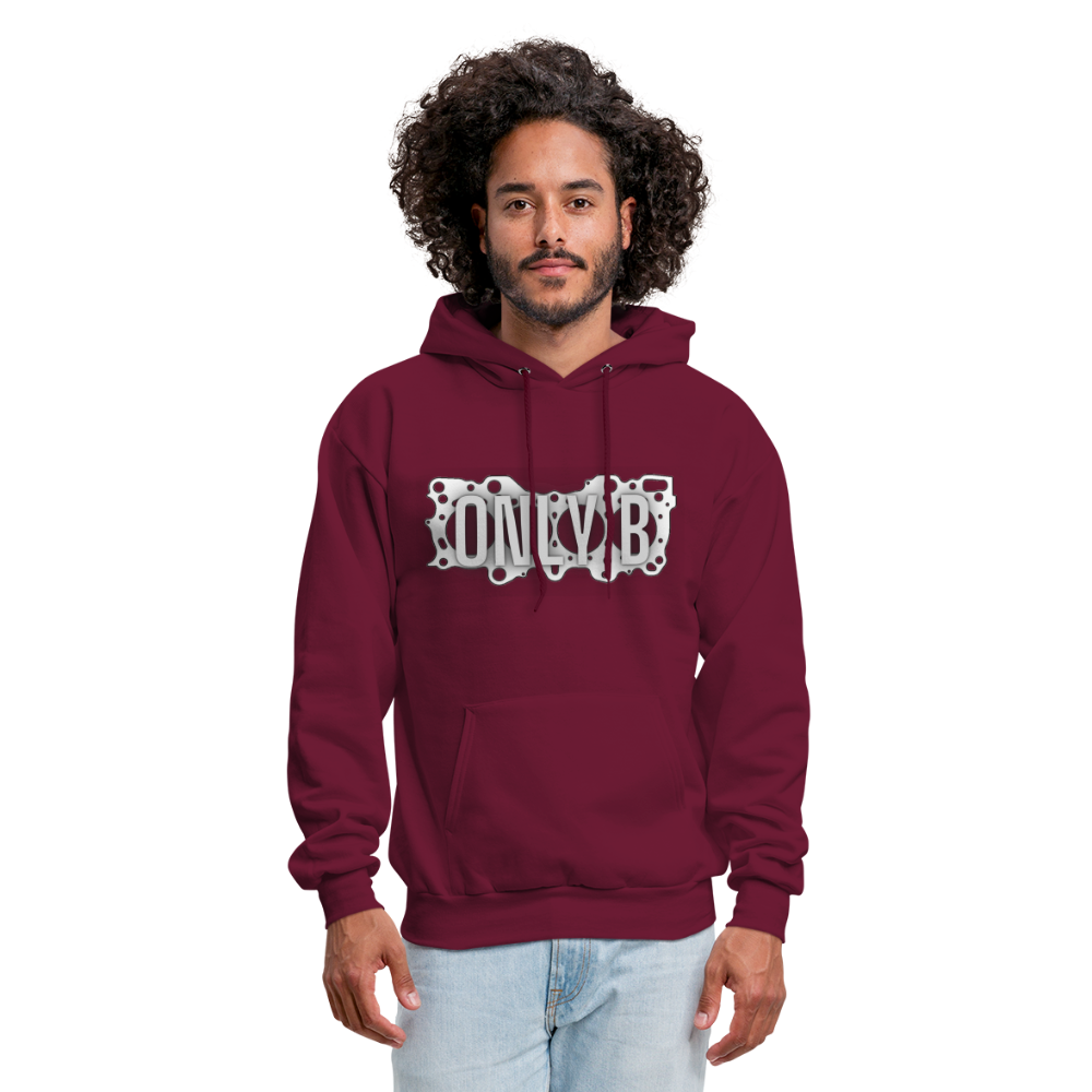 B Series Hoodie - burgundy