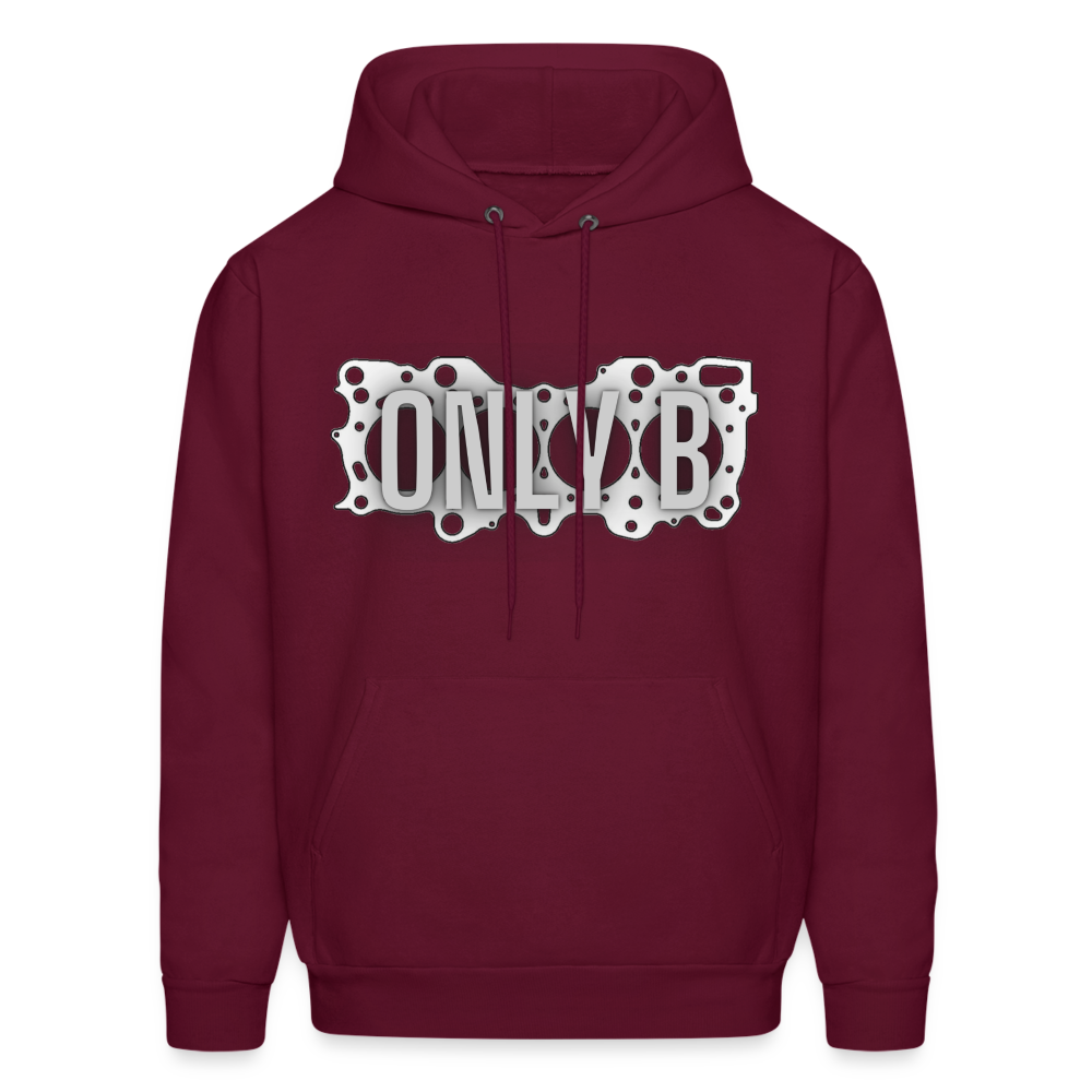 B Series Hoodie - burgundy