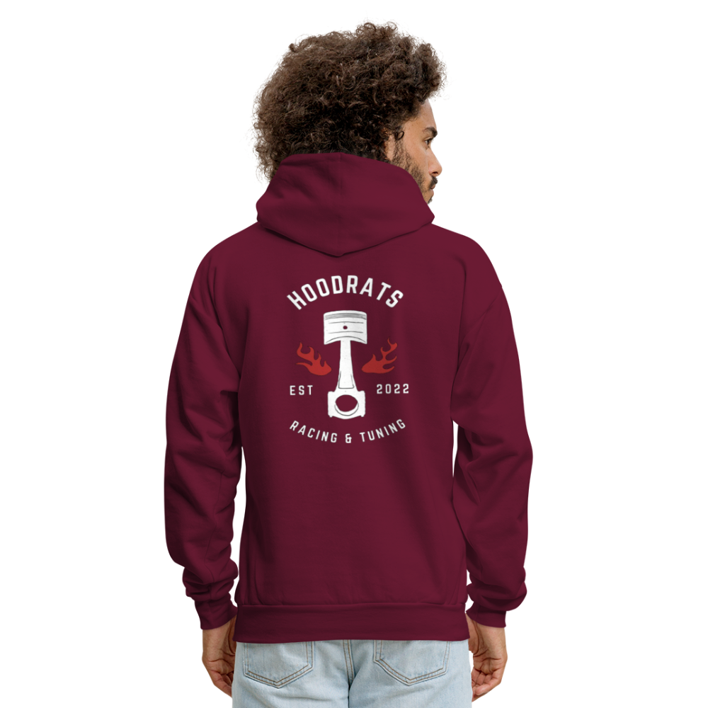 B Series Hoodie - burgundy
