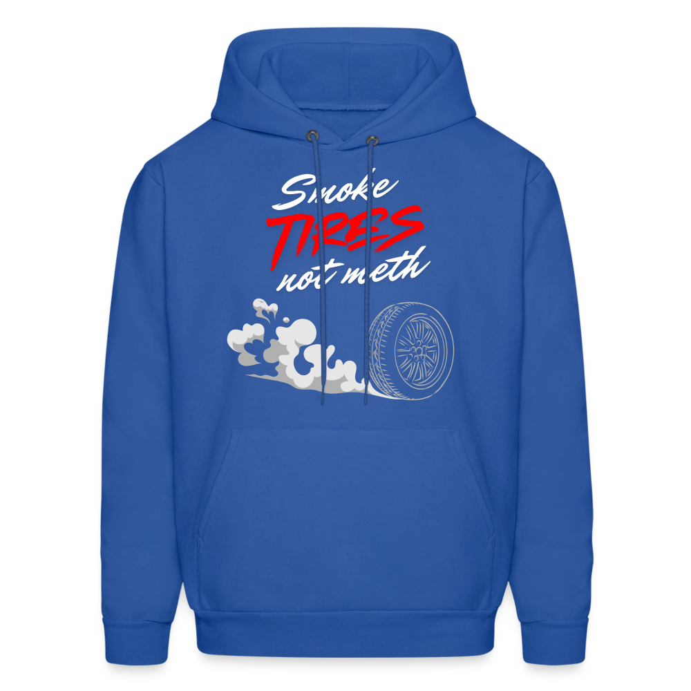 Burnout Hoodie - royal blue