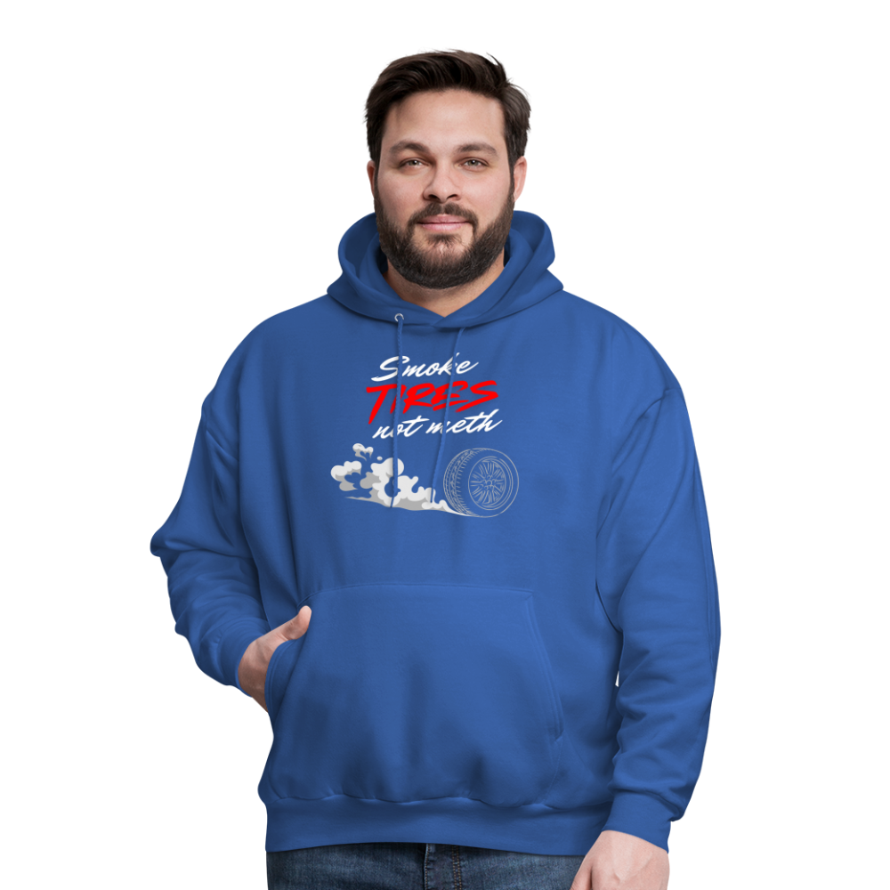 Burnout Hoodie - royal blue