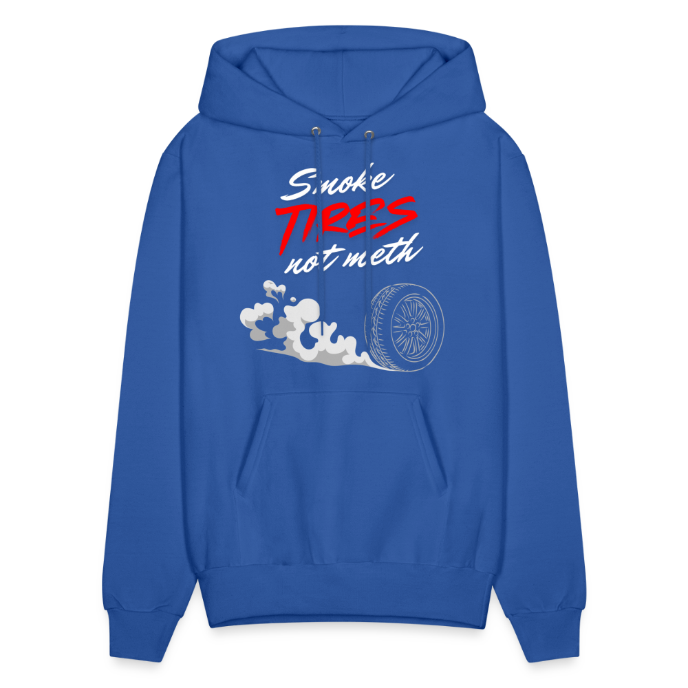 Burnout Hoodie - royal blue