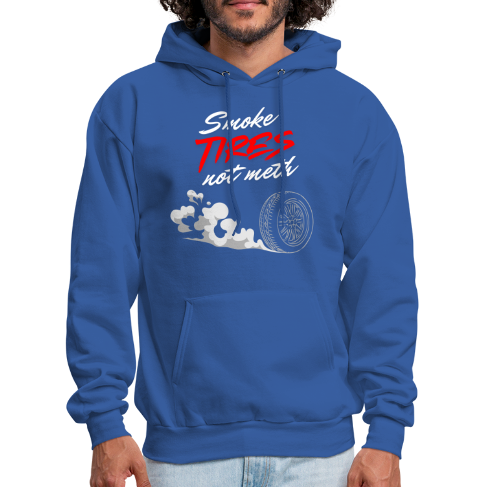 Burnout Hoodie - royal blue