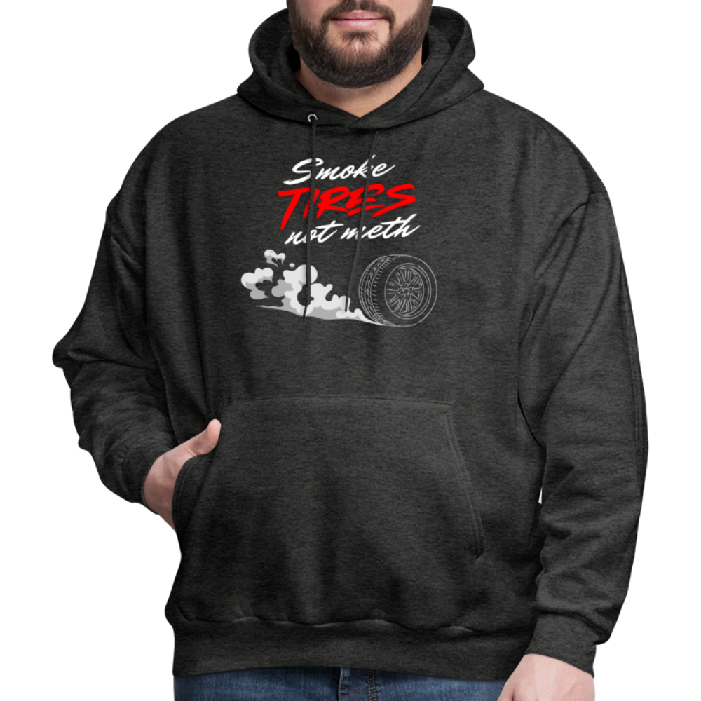 Burnout Hoodie - charcoal grey
