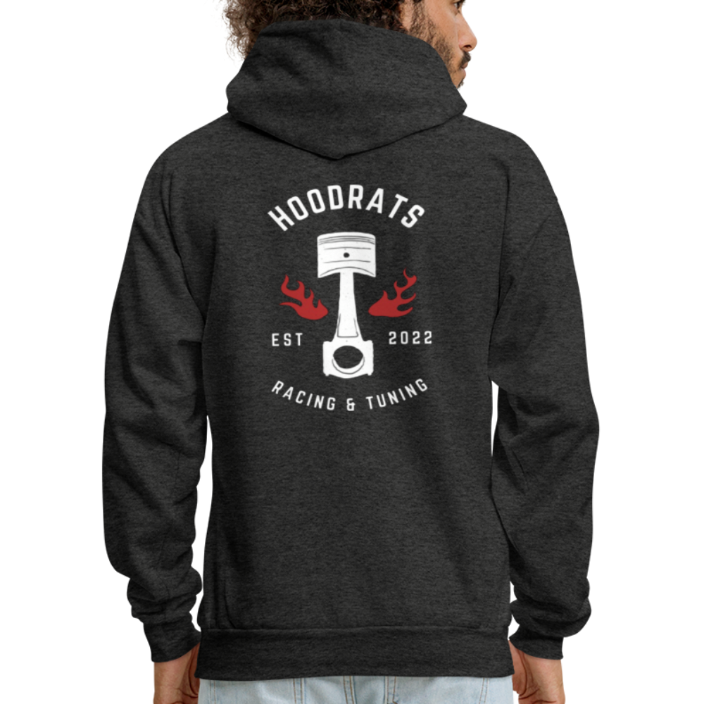 Burnout Hoodie - charcoal grey