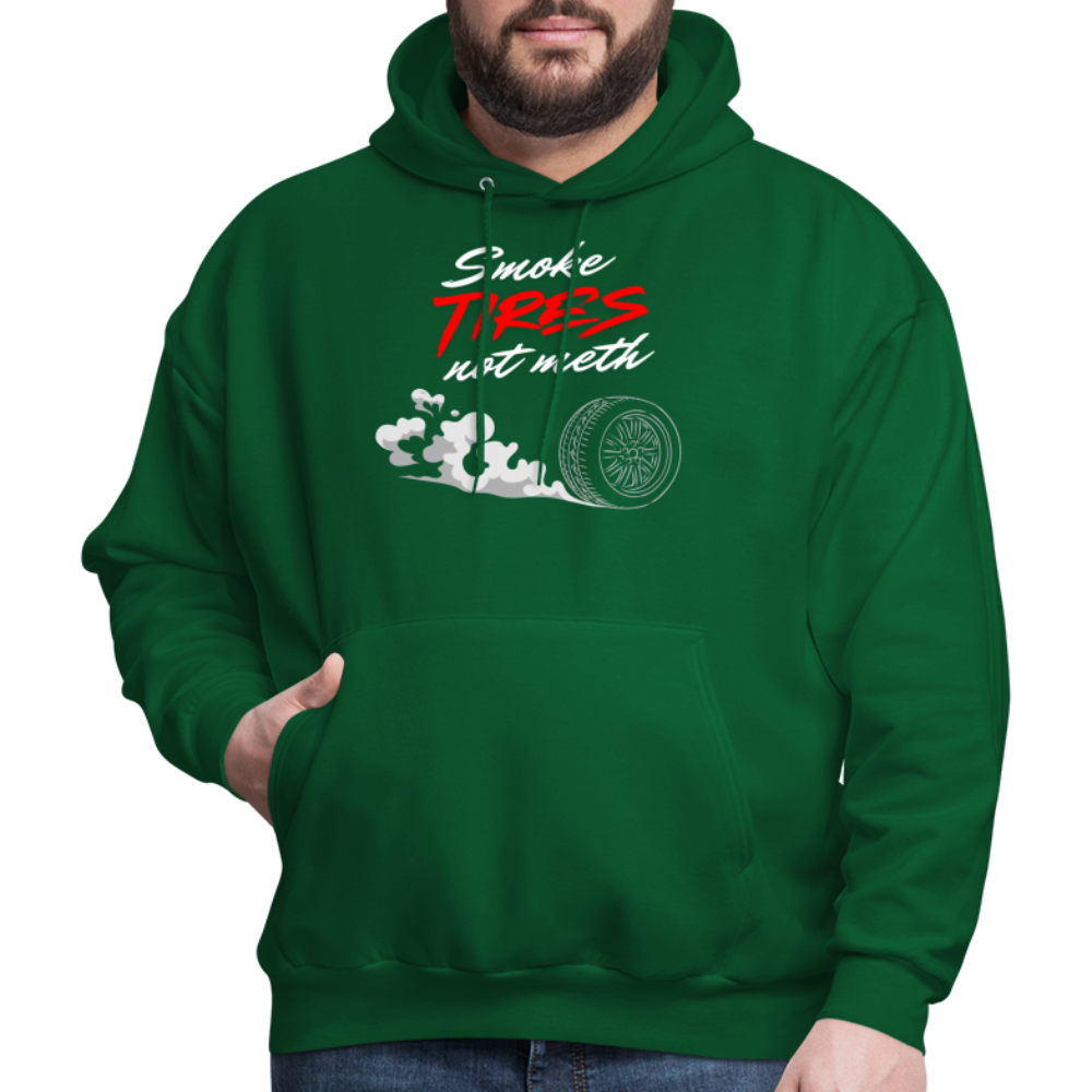 Burnout Hoodie - forest green