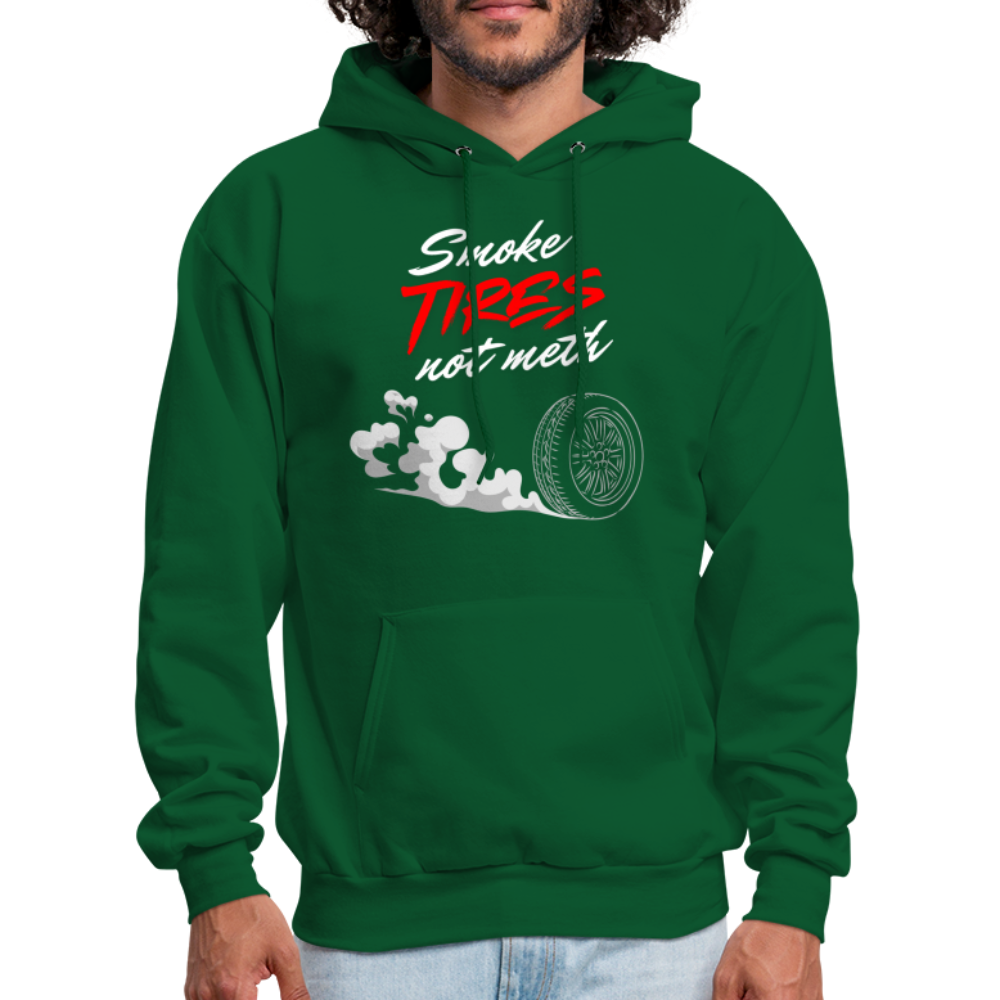 Burnout Hoodie - forest green