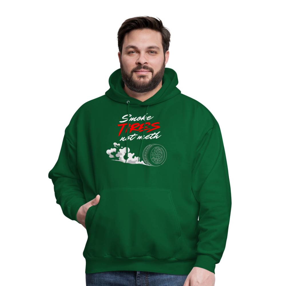 Burnout Hoodie - forest green