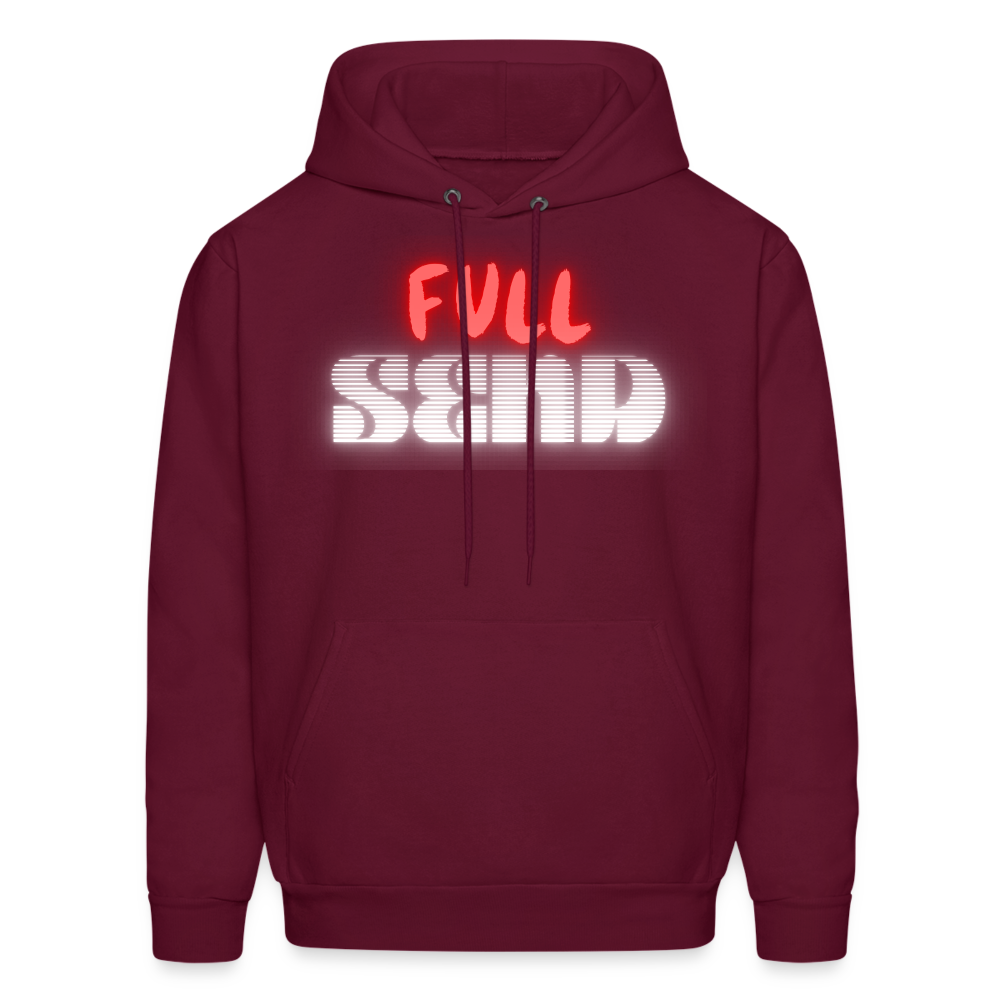 Full Send Hoodie - burgundy