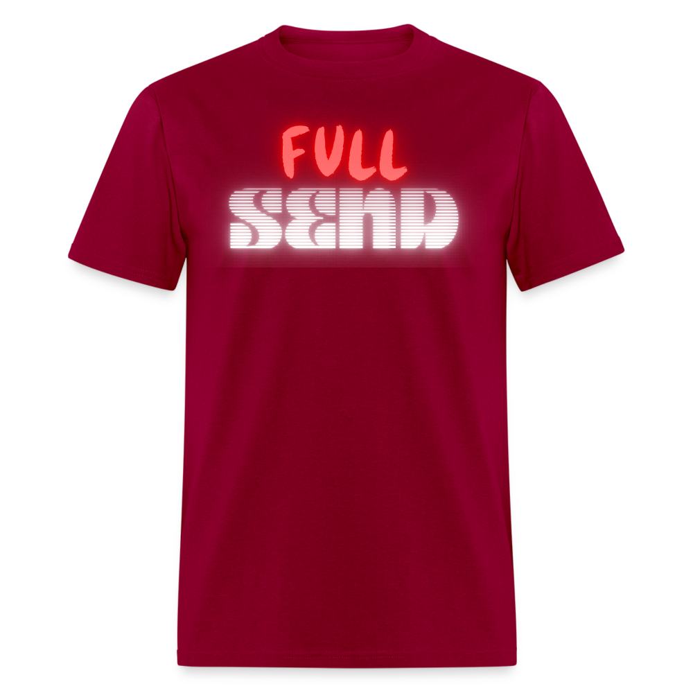 Full Send T-Shirt - dark red